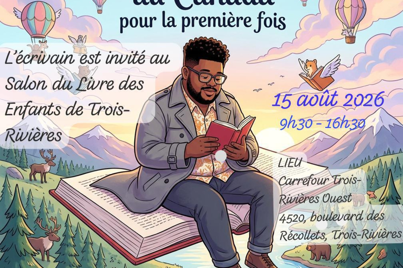 Etienne de Saint-Exil, du Cap-Haïtien à Trois-Rivières : un détour par la littérature jeunesse