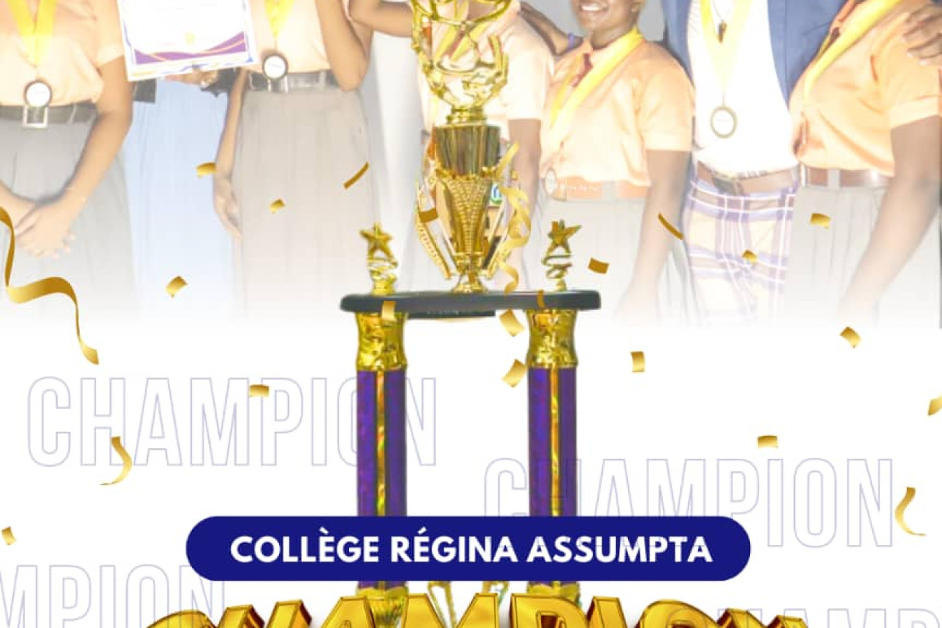 Haïti Anagramme : le Collège Régina Assumpta sacré champion