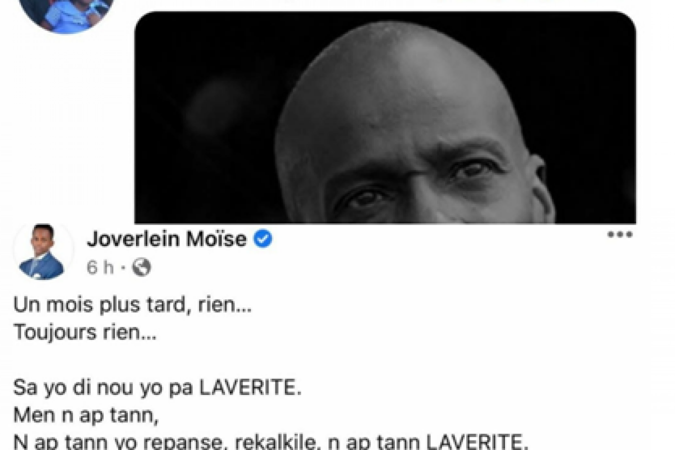 Ils osent espérer que justice soit rendue à Jovenel Moïse !