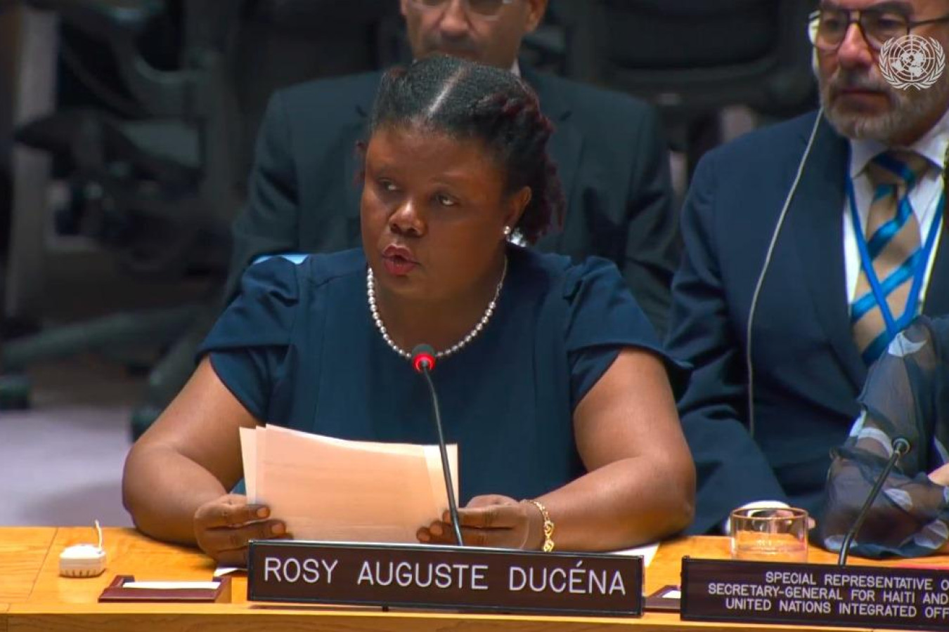 Le scandale de corruption BNC-CPT évoqué à l’ONU par Rosy Auguste Ducéna