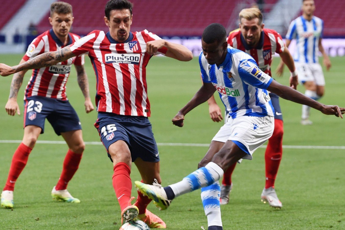 Liga-2020/2021 : L'Atletico de Madrid et Simeone effectuent l'essentiel contre Sociedad