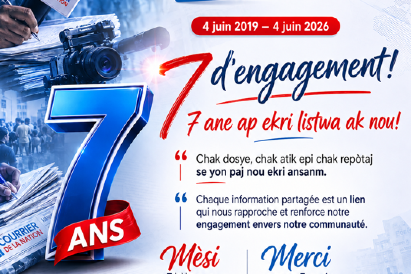 Sept ans déjà : l’histoire d’un pari devenu engagement