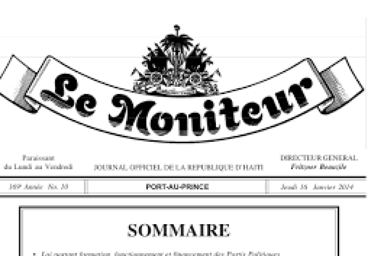Vers une loi sur les partis politiques plus efficace
